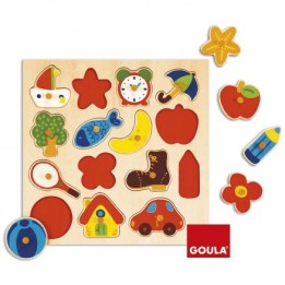 PUZZLE SILUETAS 15P 53023