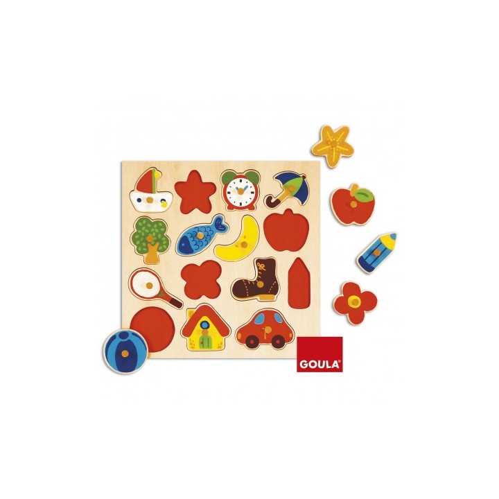 PUZZLE SILUETAS 15P 53023