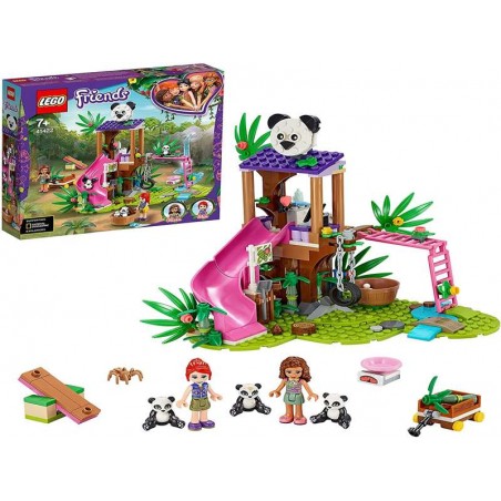 LEGO Pulse Theme Friends Casa del Árbol Panda Set de Juego con Olivia y Figuras de  Animales, Serie 