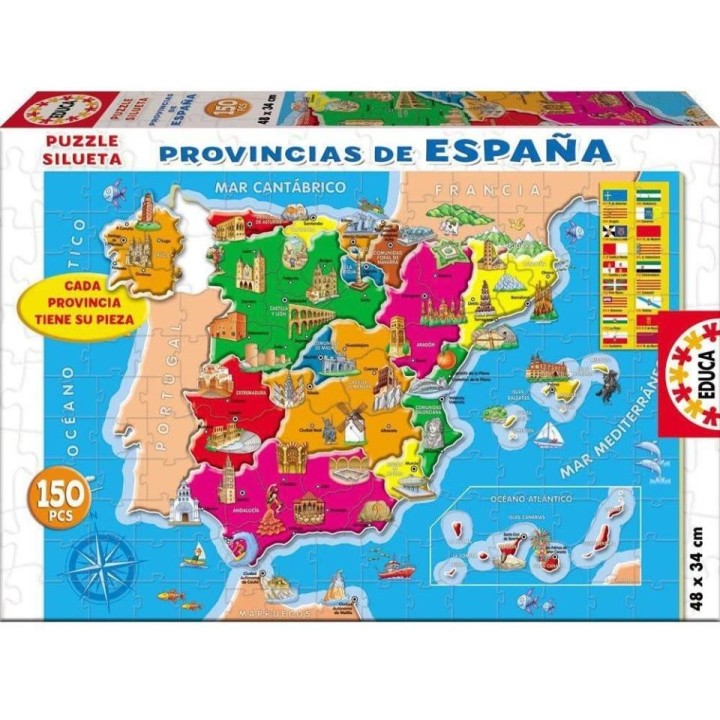 PUZZLE 150 PROV.ESPAÑA 14870