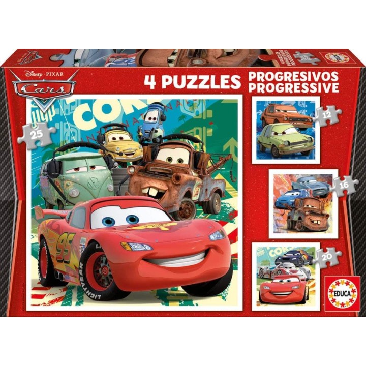 PUZZLE PROGRESIVO CARS2 14942