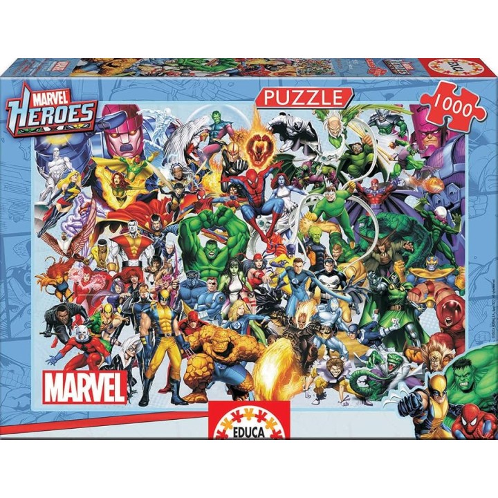 PUZZLE 1000 HEROES MARVEL 15193