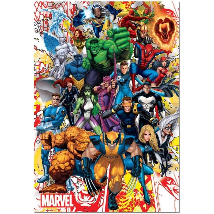 PUZ.500 PZAS.HEROE MARVEL 15560