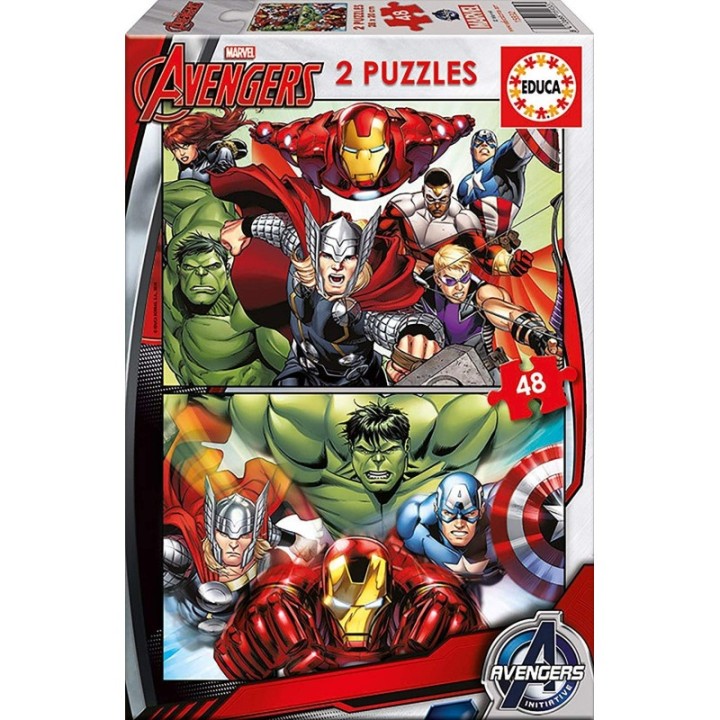 PUZZLE 2X48 AVENGERS 15932