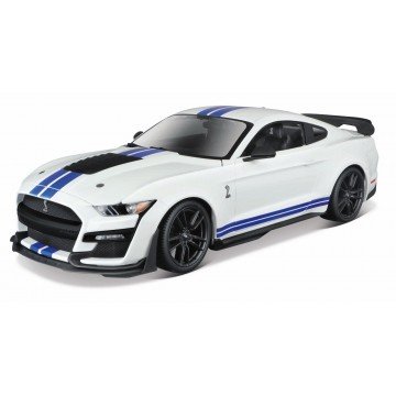 1/18 MUSTANG SHELBY BLANCO...