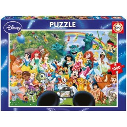 PUZZLE 1000 MUNDO DISNEY 16297