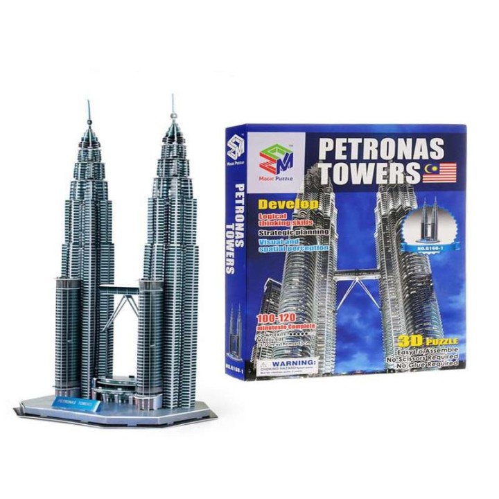 PZ 3D TORRES PETRONAS 142955