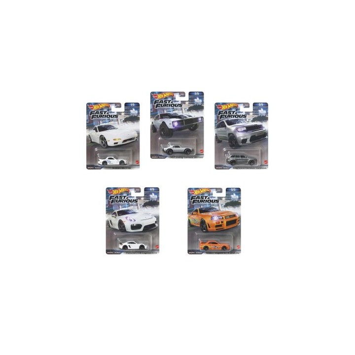 HOT WHEELS FAST&FURIOUS SURTIDO HNW46