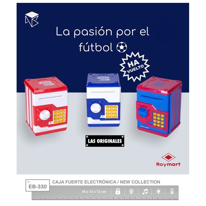HUCHA CAJA FUERTE FUTBOL EB-330