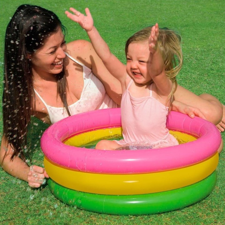 PISCINA 3 TUBOS BEBE 61X22 57107NP