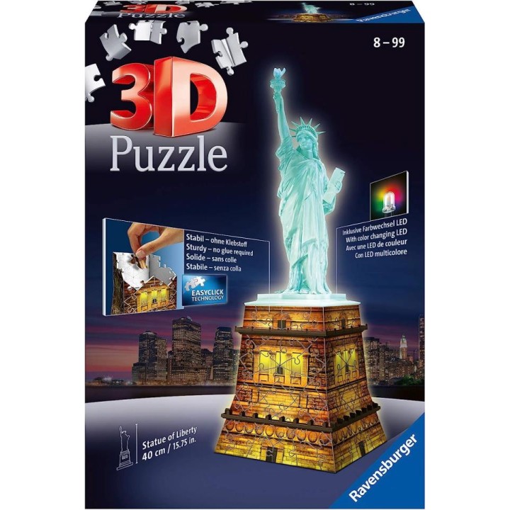 PUZZLE 3D ESTATUA LIBERTAD 12596