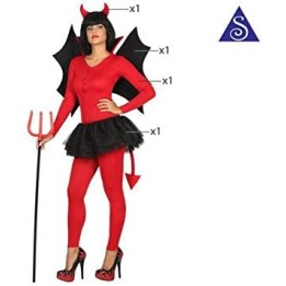 DISFRAZ DEMONIA M-L 17924