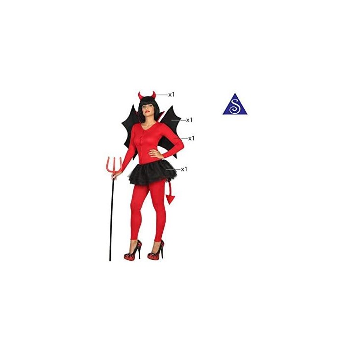 DISFRAZ DEMONIA M-L 17924