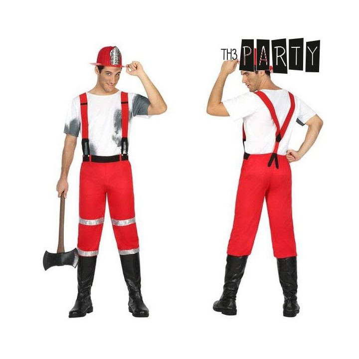 DISFRAZ BOMBERO M-L 17038