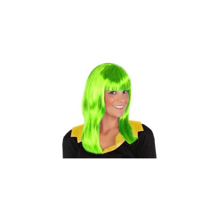 PELUCA VERDE NEON LISA 25970