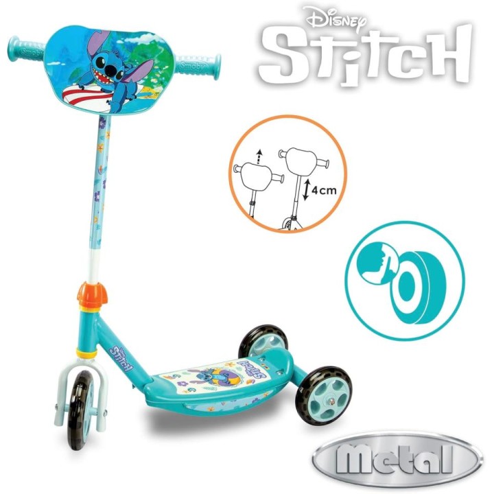 PATINETE 3 RUEDAS STITCH 7600750917