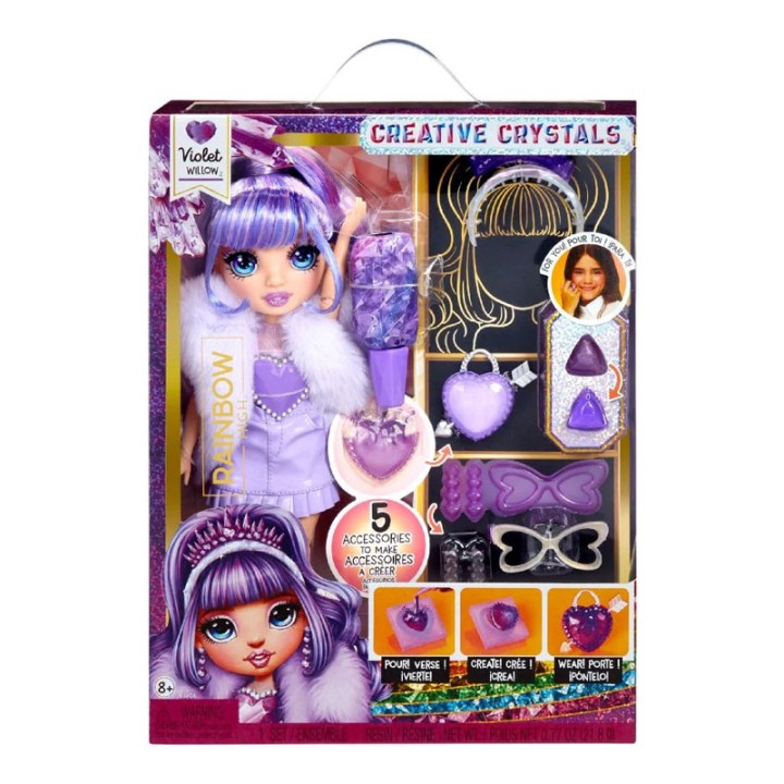 RAINBOW HIGH CRYSTALS VIOLET 121404