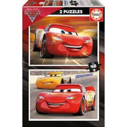 PUZZLE 2X48 CARS3 17177