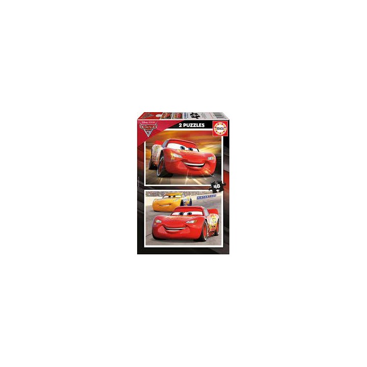 PUZZLE 2X48 CARS3 17177
