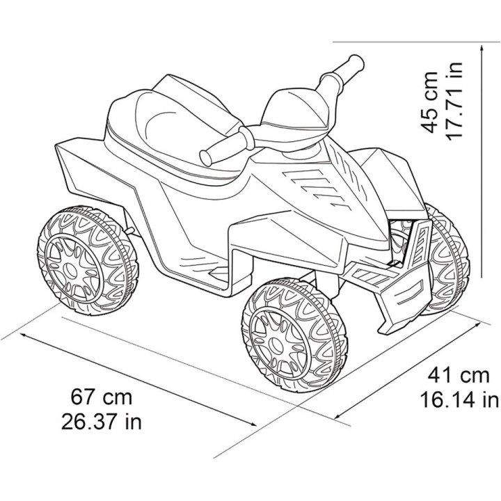 QUAD RACY 6V 8.11252