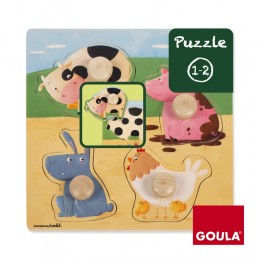 PUZZLE ANIMALES GRANJA 53069