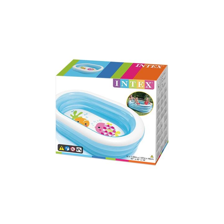 PISCINA TRANSP.OVAL 57482NP