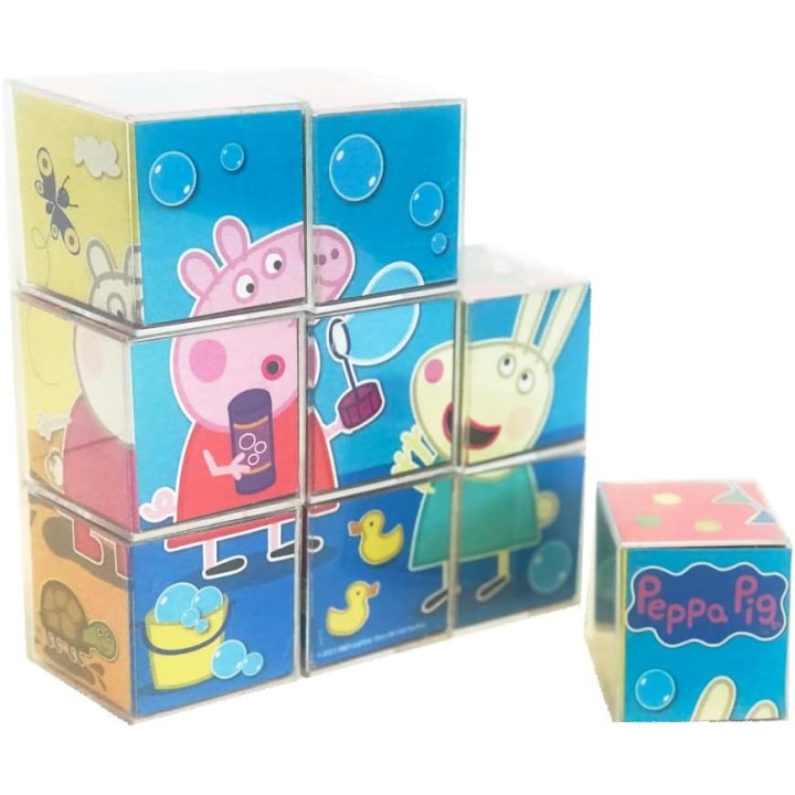 ROMPECABEZAS 9 CUBOS PEPPA PIG 88320