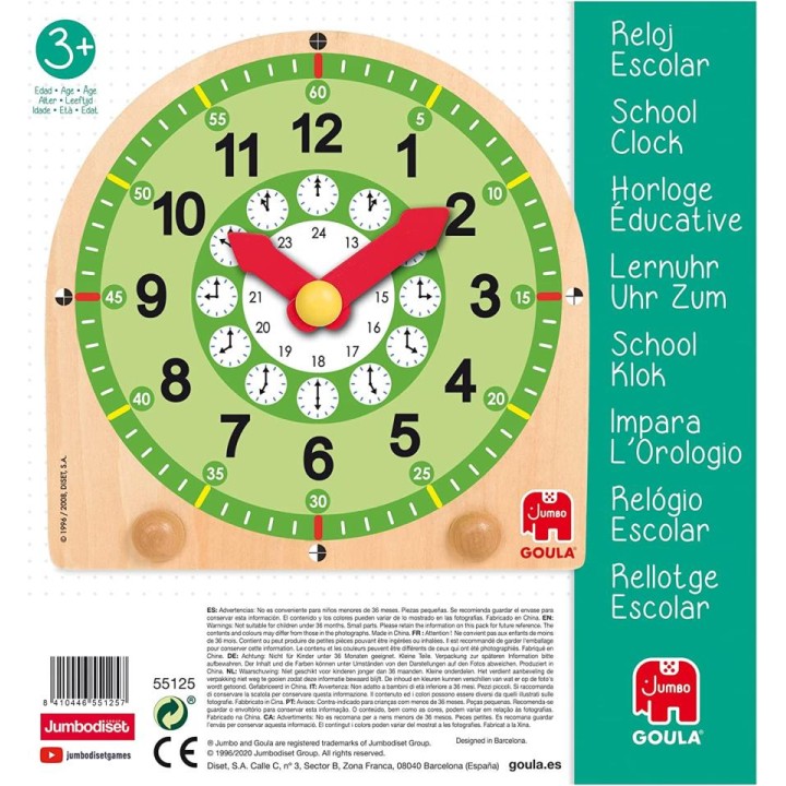 RELOJ ESCOLAR 55125