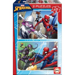 PUZZLE 2X48 SPIDERMAN 18099