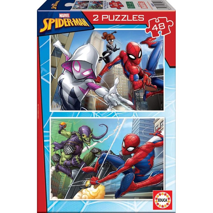 PUZZLE 2X48 SPIDERMAN 18099