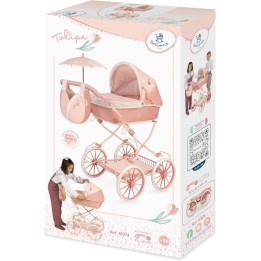 COCHE MUÑECA PLEGABLE C/ SOMBRILLA TULIPE 81074