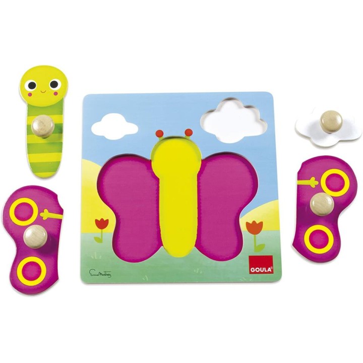 PUZZLE MARIPOSA 22X22 53051