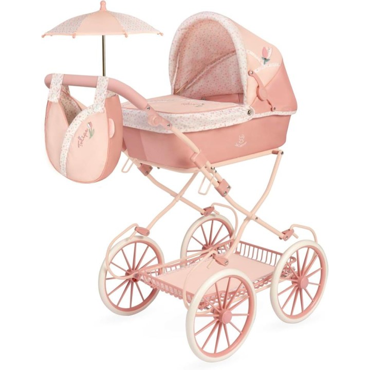COCHE MUÑECA PLEGABLE C/ SOMBRILLA TULIPE 81074