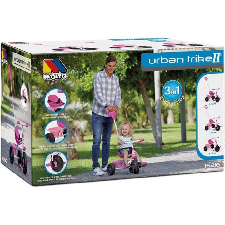 URBAN TRIKE BABY ROSA 19202