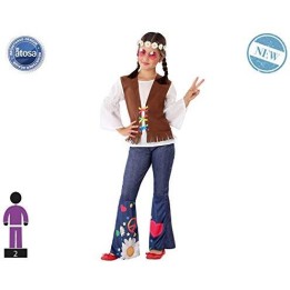 DISFRAZ HIPPIE 5-6A 60098