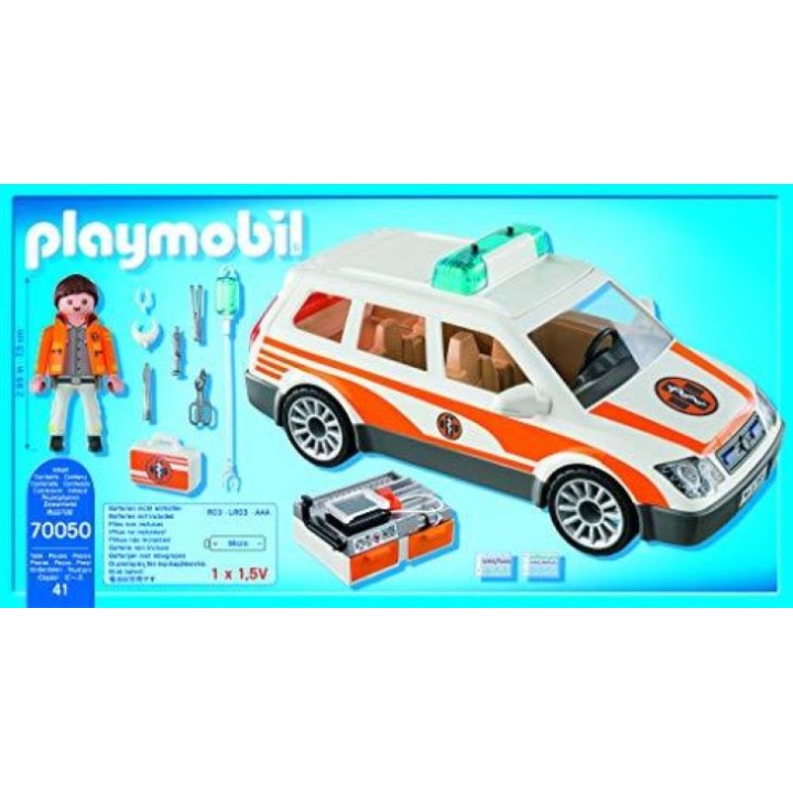 COCHE EMERGEN. SIRENA 70050