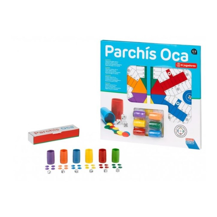 PARCHIS OCA 6JUG 40CM 27916