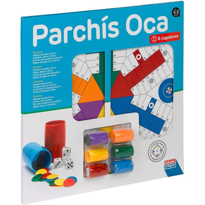 PARCHIS OCA 6JUG 40CM 27916