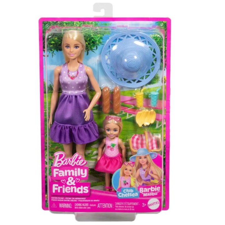 PACK BARBIE/CHELSEA JBF43