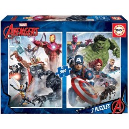 PUZZLE 2X500 LOS VENGADORES 17994
