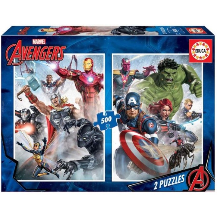 PUZZLE 2X500 LOS VENGADORES 17994