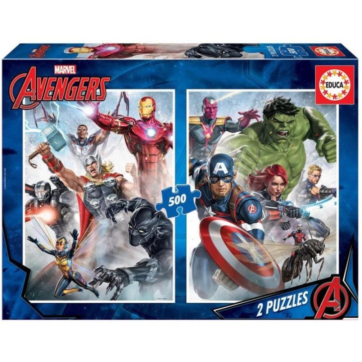 PUZZLE 2X500 LOS VENGADORES 17994