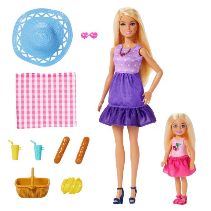 PACK BARBIE/CHELSEA JBF43