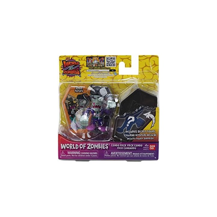 PACK 2 FIG. WORLD OF ZOMBIES 44270