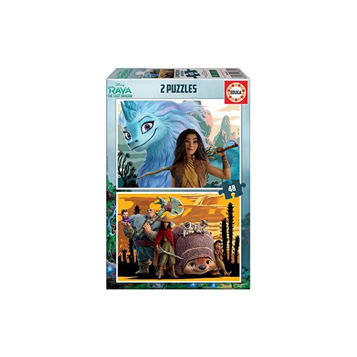 PUZZLE 2X48 RAYA&THE LAST DRAGON 18882