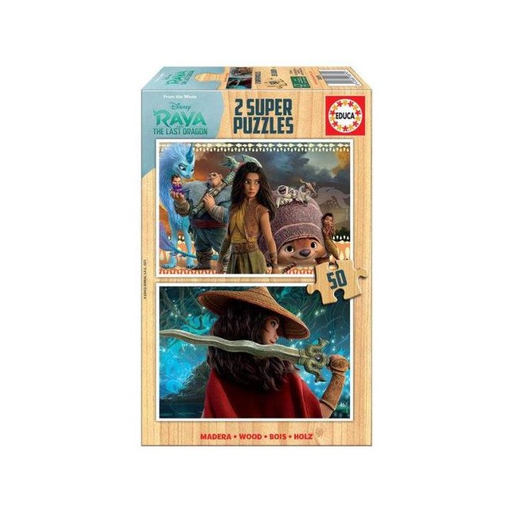 PUZZLE 2x50 RAYA&THE LAST DRAGON 18879