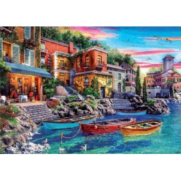 PUZZLE 3000 PUESTA SOL COMO 19052