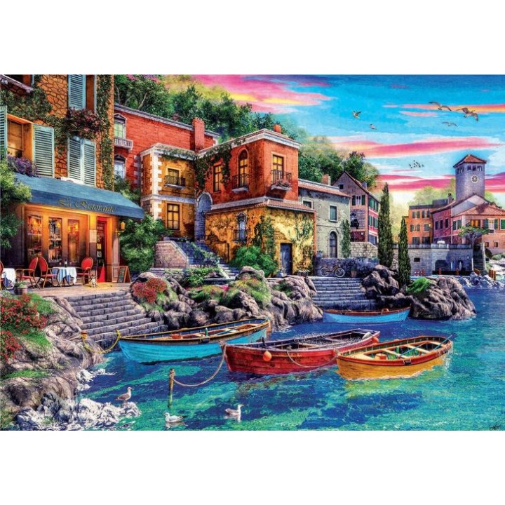 PUZZLE 3000 PUESTA SOL COMO 19052
