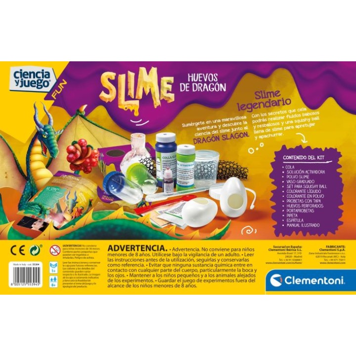 SLIME HUEVOS DRAGONES 55394