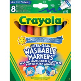 8 ROTULADORES ULTRALAVABLES MAXI 58-8328